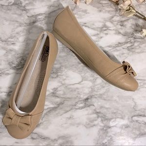 NEW Ballet Flats with Bow by Cliffs